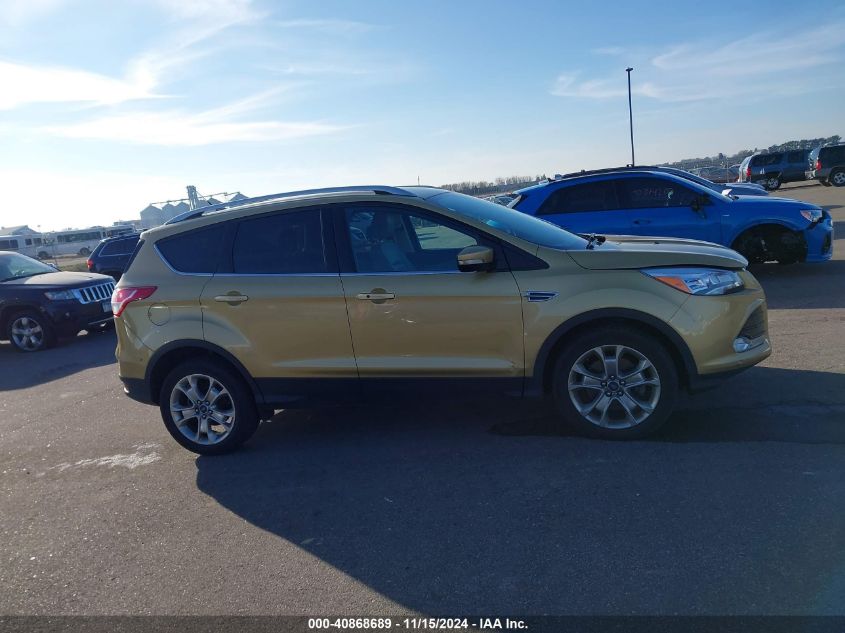 2014 Ford Escape Titanium VIN: 1FMCU9J9XEUD51142 Lot: 40868689