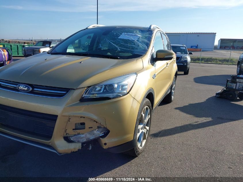 2014 Ford Escape Titanium VIN: 1FMCU9J9XEUD51142 Lot: 40868689