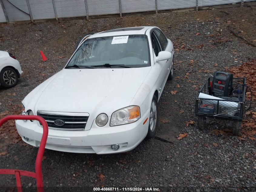 2004 Kia Optima Ex V6/Lx V6 VIN: KNAGD128845304243 Lot: 40868711