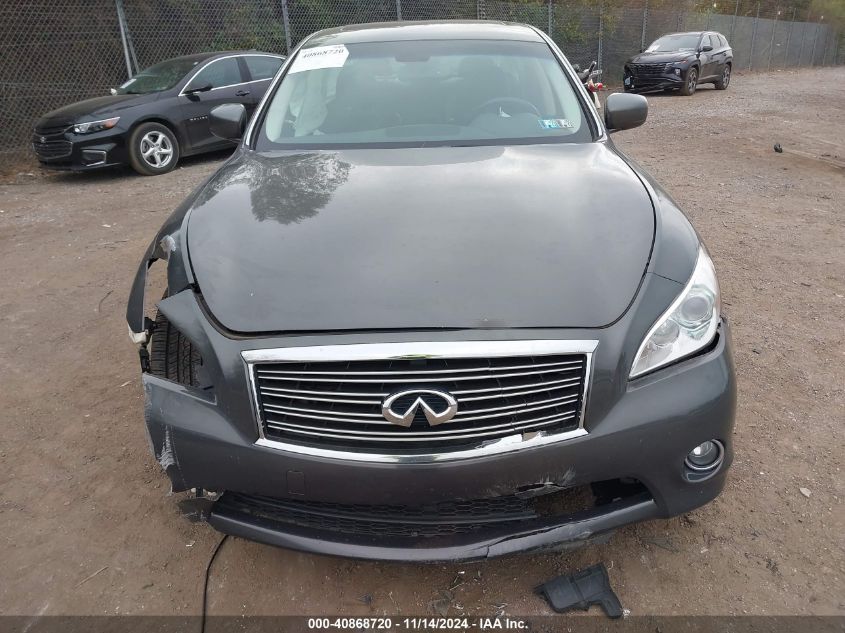 2012 Infiniti M37X VIN: JN1BY1AR6CM395256 Lot: 40868720