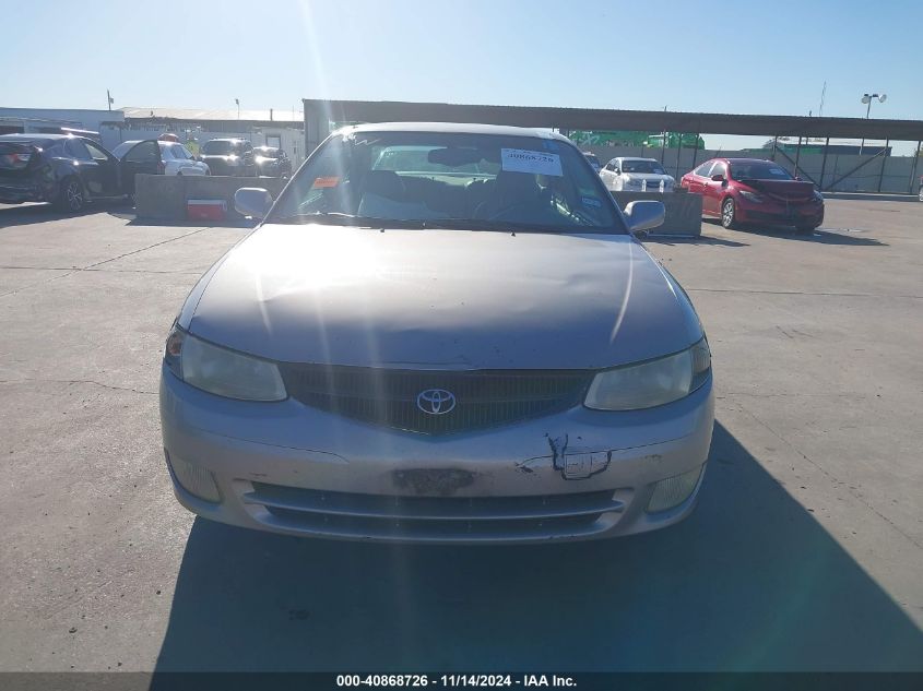 1999 Toyota Camry Solara Se V6 VIN: 2T1CF22PXXC117957 Lot: 40868726