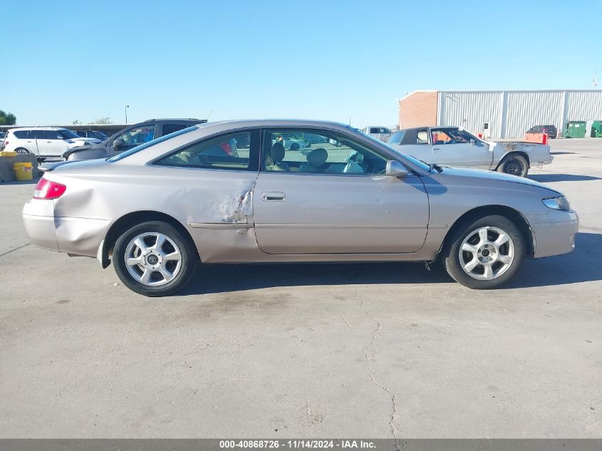 1999 Toyota Camry Solara Se V6 VIN: 2T1CF22PXXC117957 Lot: 40868726