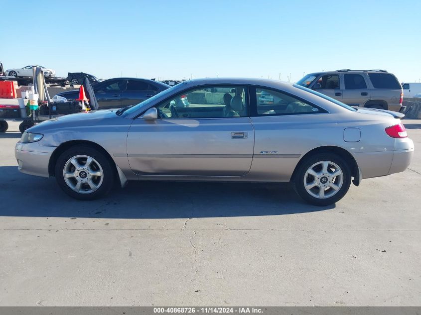 1999 Toyota Camry Solara Se V6 VIN: 2T1CF22PXXC117957 Lot: 40868726