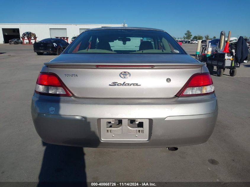 1999 Toyota Camry Solara Se V6 VIN: 2T1CF22PXXC117957 Lot: 40868726