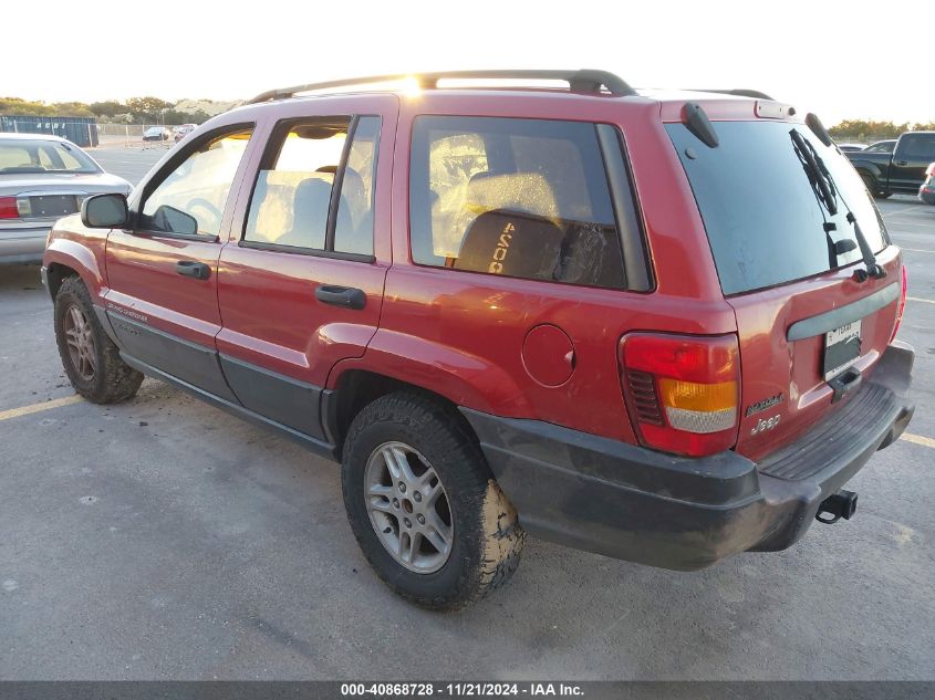 2003 Jeep Grand Cherokee Laredo VIN: 1J4GX48S63C536598 Lot: 40868728