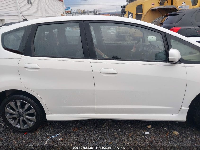 2012 Honda Fit Sport VIN: JHMGE8H5XCC004900 Lot: 40868736