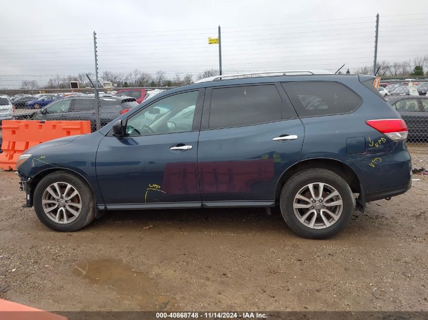 2015 Nissan Pathfinder S VIN: 5N1AR2MN6FC672983 Lot: 40868748