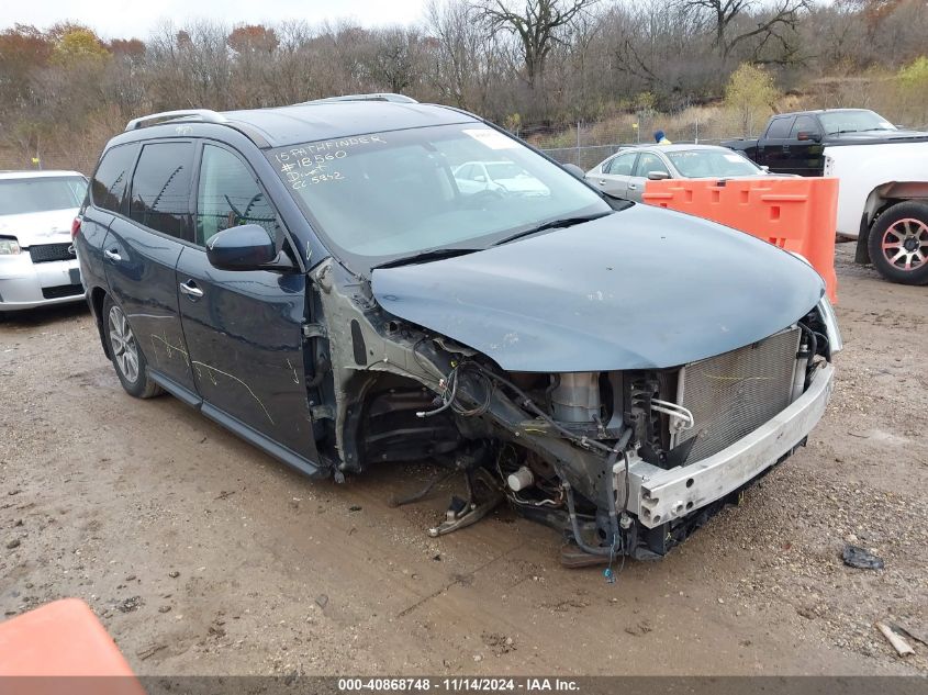 VIN 5N1AR2MN6FC672983 2015 Nissan Pathfinder, S no.1