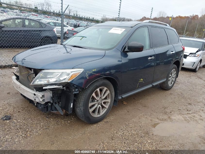 2015 Nissan Pathfinder S VIN: 5N1AR2MN6FC672983 Lot: 40868748