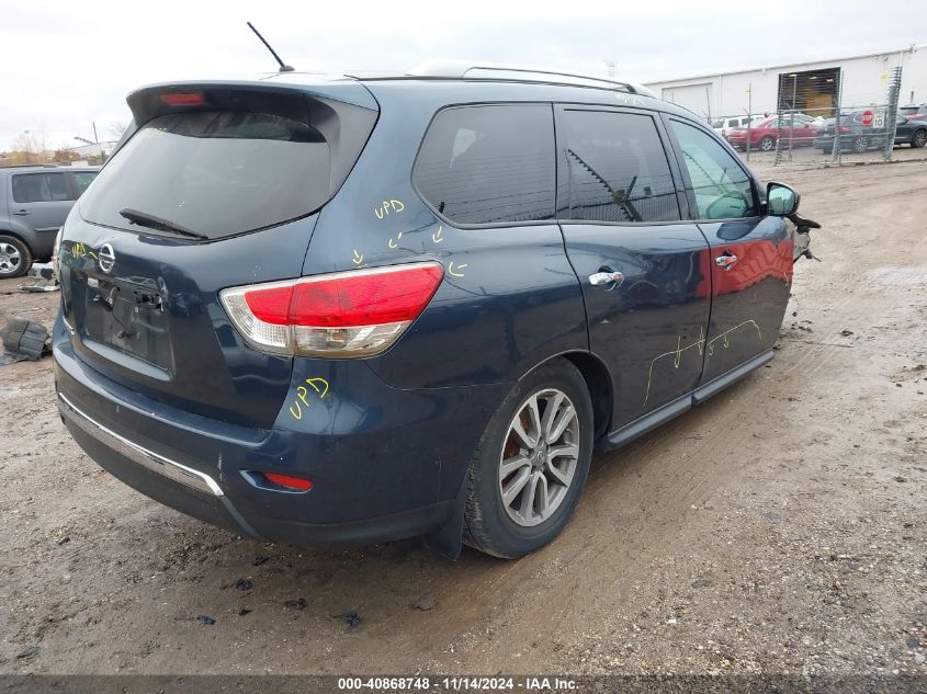 VIN 5N1AR2MN6FC672983 2015 Nissan Pathfinder, S no.4