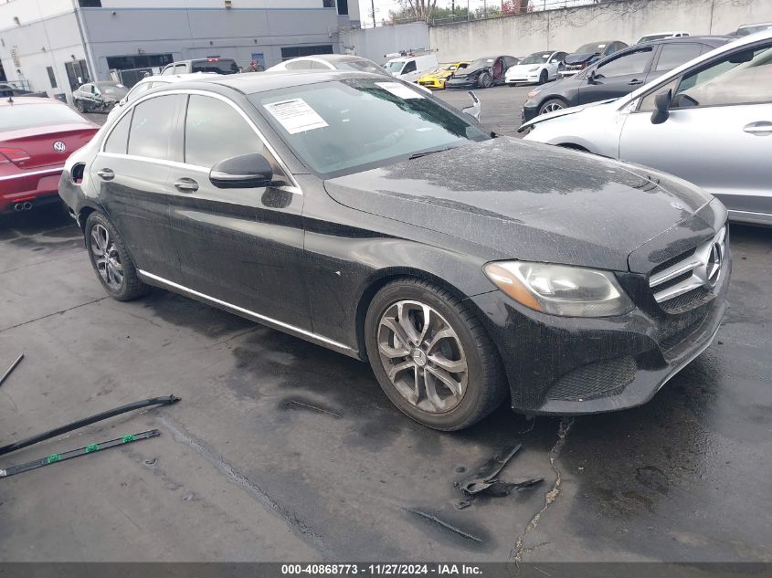 VIN 55SWF4JB8JU255304 2018 Mercedes-Benz C 300 no.1