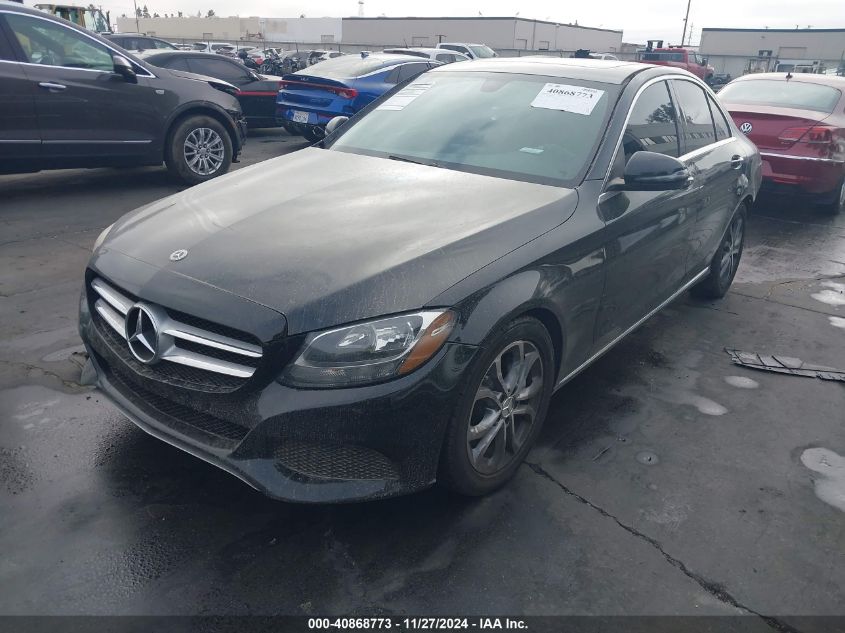 VIN 55SWF4JB8JU255304 2018 Mercedes-Benz C 300 no.2