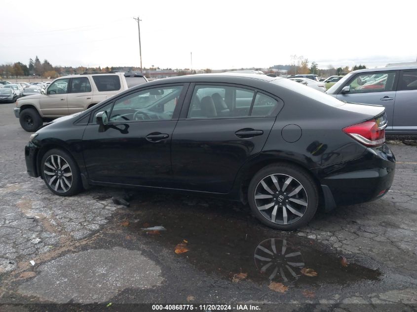 2015 Honda Civic Ex-L VIN: 19XFB2F93FE206175 Lot: 40868775