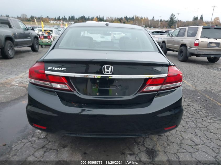 2015 Honda Civic Ex-L VIN: 19XFB2F93FE206175 Lot: 40868775