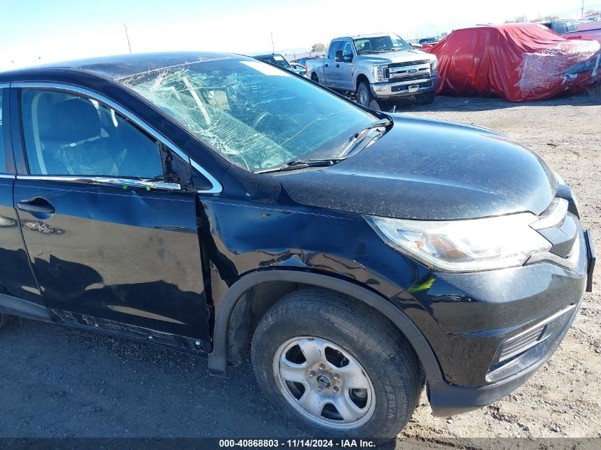 2016 Honda Cr-V Lx VIN: 5J6RM4H36GL132345 Lot: 40868803