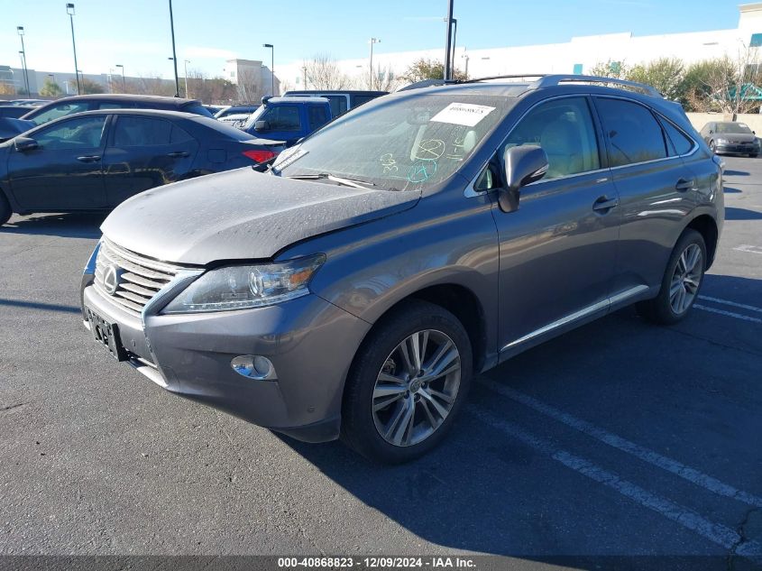 VIN 2T2BK1BA3FC270140 2015 Lexus RX, 350 no.2