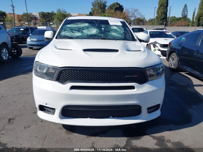 2018 Dodge Durango R/T Awd VIN: 1C4SDJCT0JC340354 Lot: 40868829