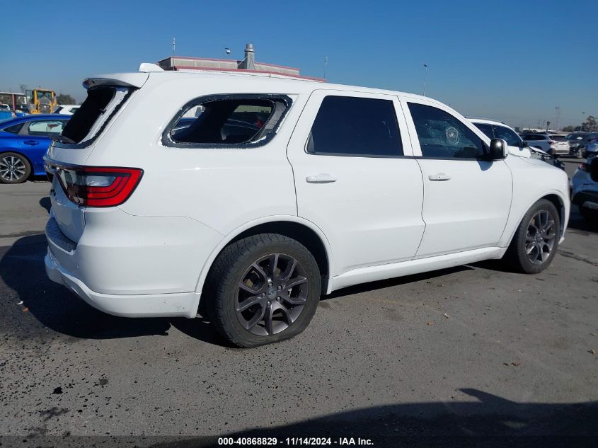 2018 Dodge Durango R/T Awd VIN: 1C4SDJCT0JC340354 Lot: 40868829