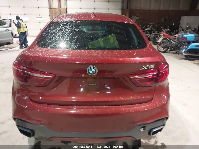 2017 BMW X6 xDrive35I VIN: 5UXKU2C53H0N84386 Lot: 40868841