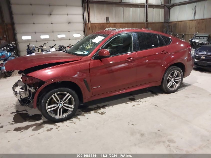 2017 BMW X6 xDrive35I VIN: 5UXKU2C53H0N84386 Lot: 40868841