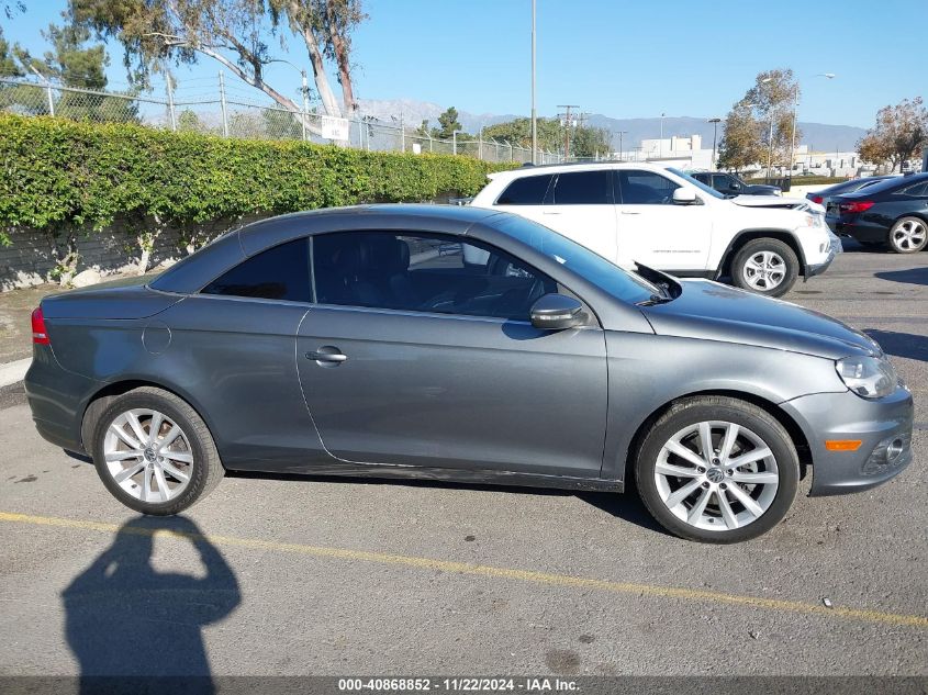 2012 Volkswagen Eos Komfort VIN: WVWBW7AH7CV009807 Lot: 40868852