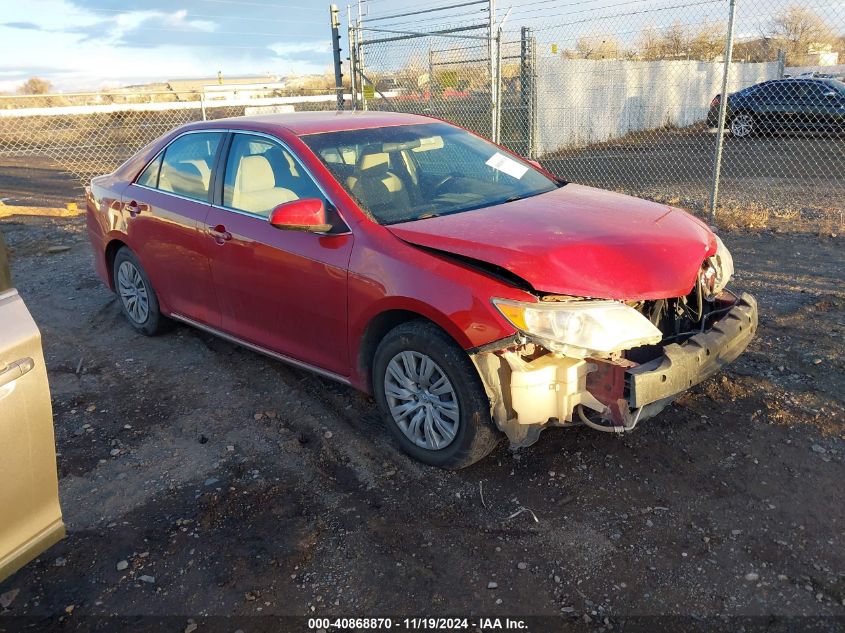 VIN 4T1BF1FKXDU683373 2013 Toyota Camry, LE no.1