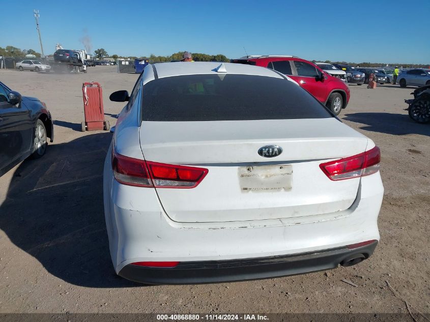 2016 Kia Optima Lx VIN: 5XXGT4L33GG061130 Lot: 40868880