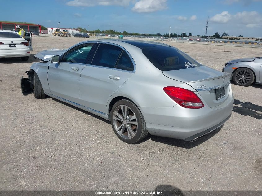 VIN 55SWF4JB8FU092743 2015 Mercedes-Benz C 300, Lux... no.3