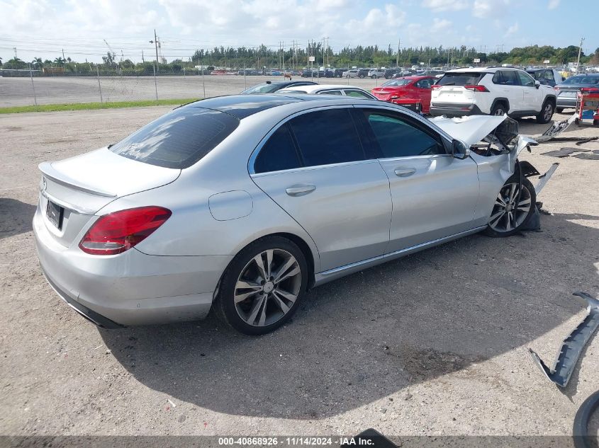 VIN 55SWF4JB8FU092743 2015 Mercedes-Benz C 300, Lux... no.4