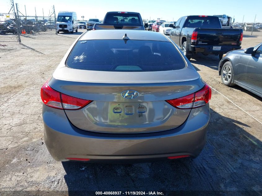 2013 Hyundai Elantra Gls VIN: 5NPDH4AEXDH179720 Lot: 40868937