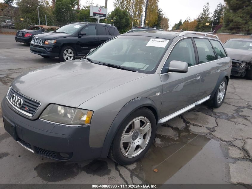 2004 Audi Allroad 4.2 VIN: WA1YL64B04N000334 Lot: 40868993