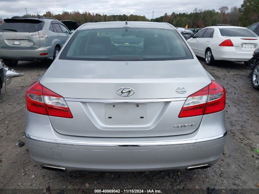 2013 Hyundai Genesis 3.8 VIN: KMHGC4DD9DU243939 Lot: 40869042