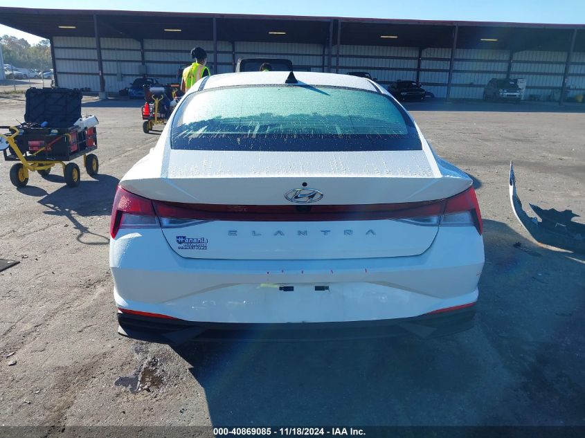 2022 Hyundai Elantra Sel VIN: 5NPLS4AGXNH077611 Lot: 40869085