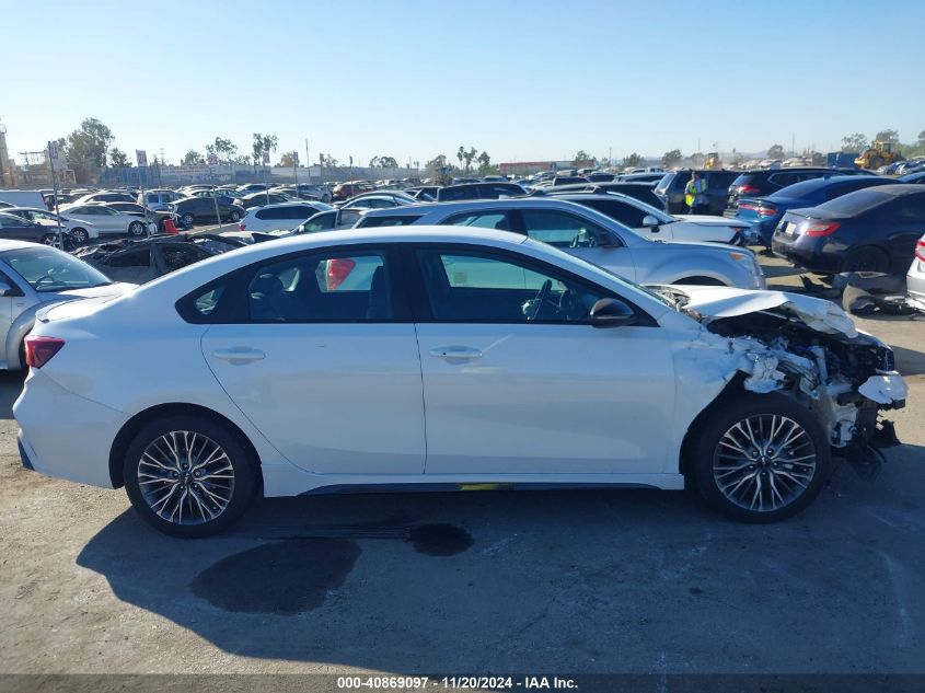 2022 Kia Forte Gt-Line VIN: 3KPF54AD1NE491021 Lot: 40869097