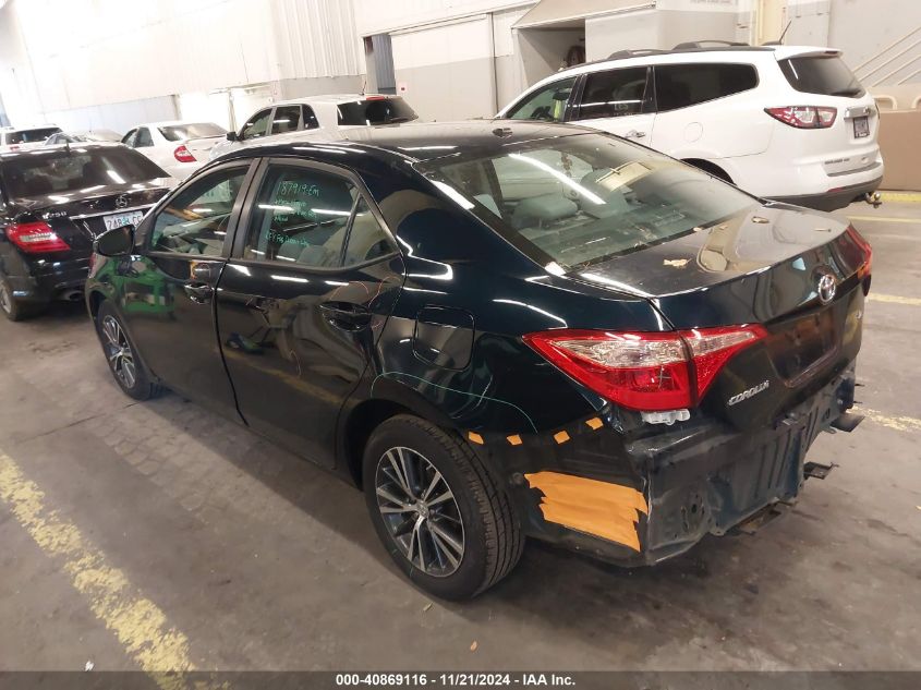 2017 Toyota Corolla L/Le/Xle/Se/Xse VIN: 2T1BURHE6HC840397 Lot: 40869116