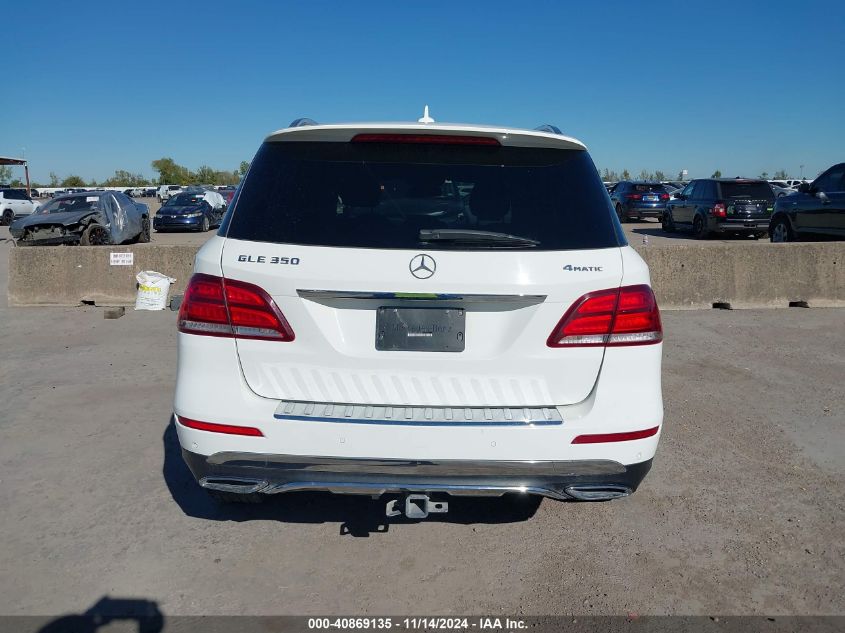 2018 Mercedes-Benz Gle 350 4Matic VIN: 4JGDA5HB5JB105362 Lot: 40869135