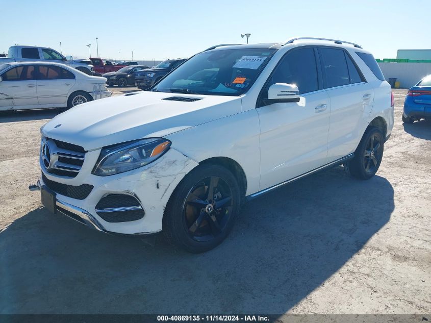 VIN 4JGDA5HB5JB105362 2018 MERCEDES-BENZ GLE 350 no.2