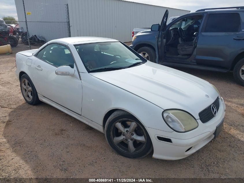 2001 Mercedes-Benz SLK-Class