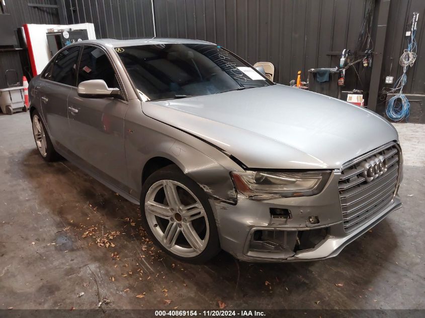 2015 Audi A4 2.0T Premium VIN: WAUFFAFL3FN029694 Lot: 40869154