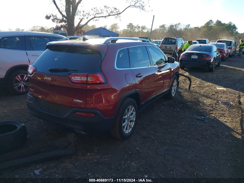 VIN 1C4PJMCS1HW505876 2017 JEEP CHEROKEE LATITUDE 4X4