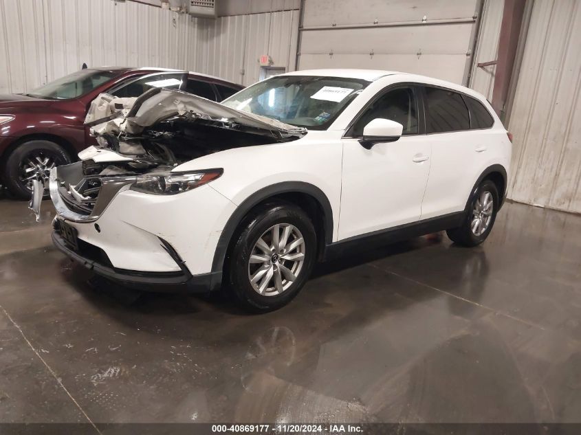 2016 Mazda Cx-9 Sport VIN: JM3TCBBYXG0124877 Lot: 40869177