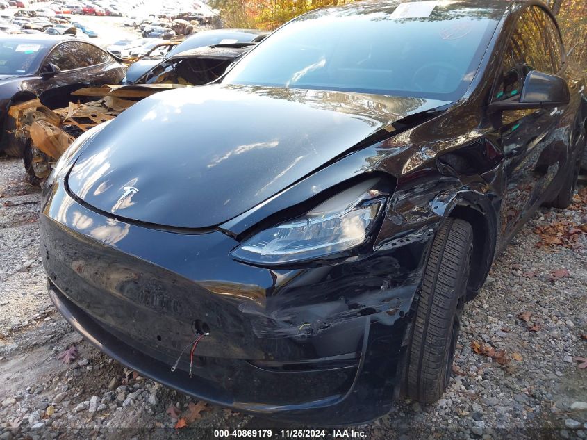 2021 Tesla Model Y Long Range Dual Motor All-Wheel Drive VIN: 5YJYGDEE7MF068149 Lot: 40869179