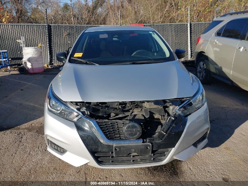 2021 Nissan Versa S Xtronic Cvt VIN: 3N1CN8DV0ML900296 Lot: 40869194