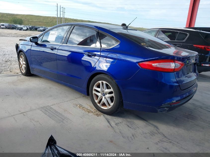 2016 Ford Fusion Se VIN: 3FA6P0H72GR163515 Lot: 40869211