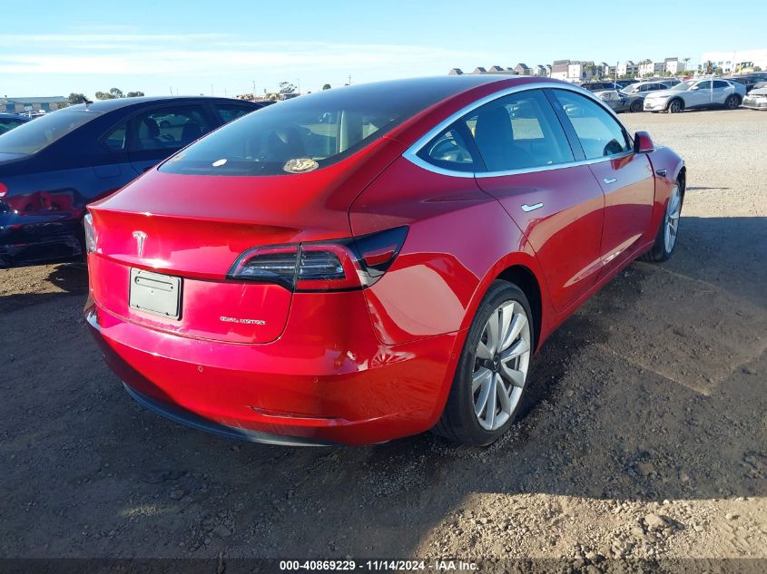 VIN 5YJ3E1EB0LF638432 2020 Tesla Model 3, Long Rang... no.4