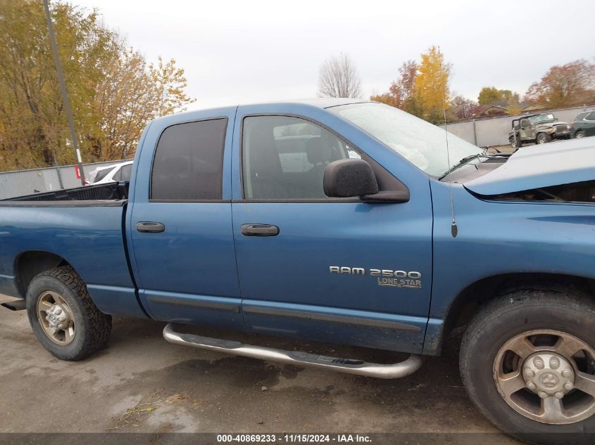 2005 Dodge Ram 2500 Slt/Laramie VIN: 3D7KR28C25G866526 Lot: 40869233