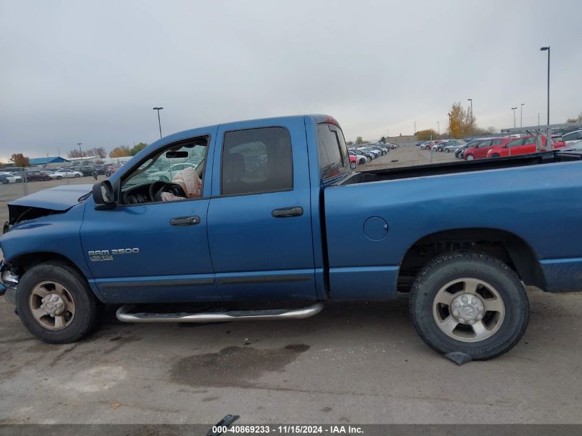 2005 Dodge Ram 2500 Slt/Laramie VIN: 3D7KR28C25G866526 Lot: 40869233