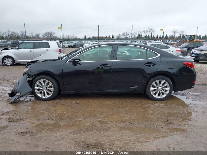 2015 Lexus Es 300H VIN: JTHBW1GG5F2092119 Lot: 40869235