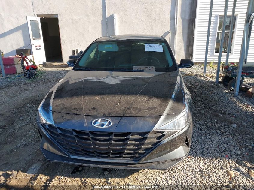 2021 Hyundai Elantra Sel VIN: 5NPLM4AGXMH044455 Lot: 40869238