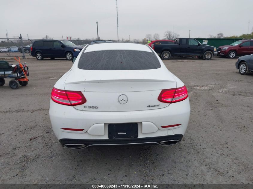 2017 Mercedes-Benz C 300 4Matic VIN: WDDWJ4KB8HF441306 Lot: 40869243